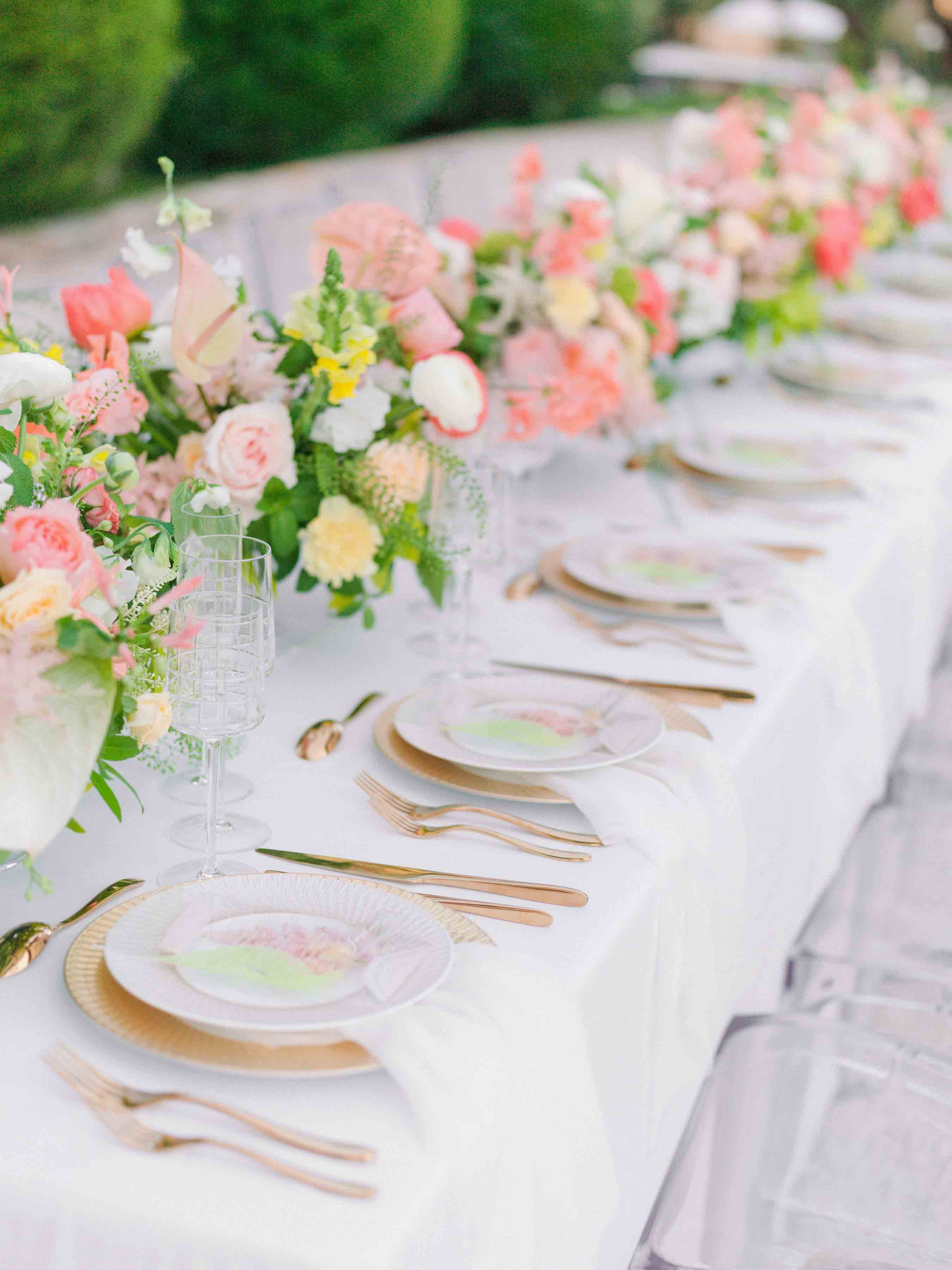 une magnifique table de mariage